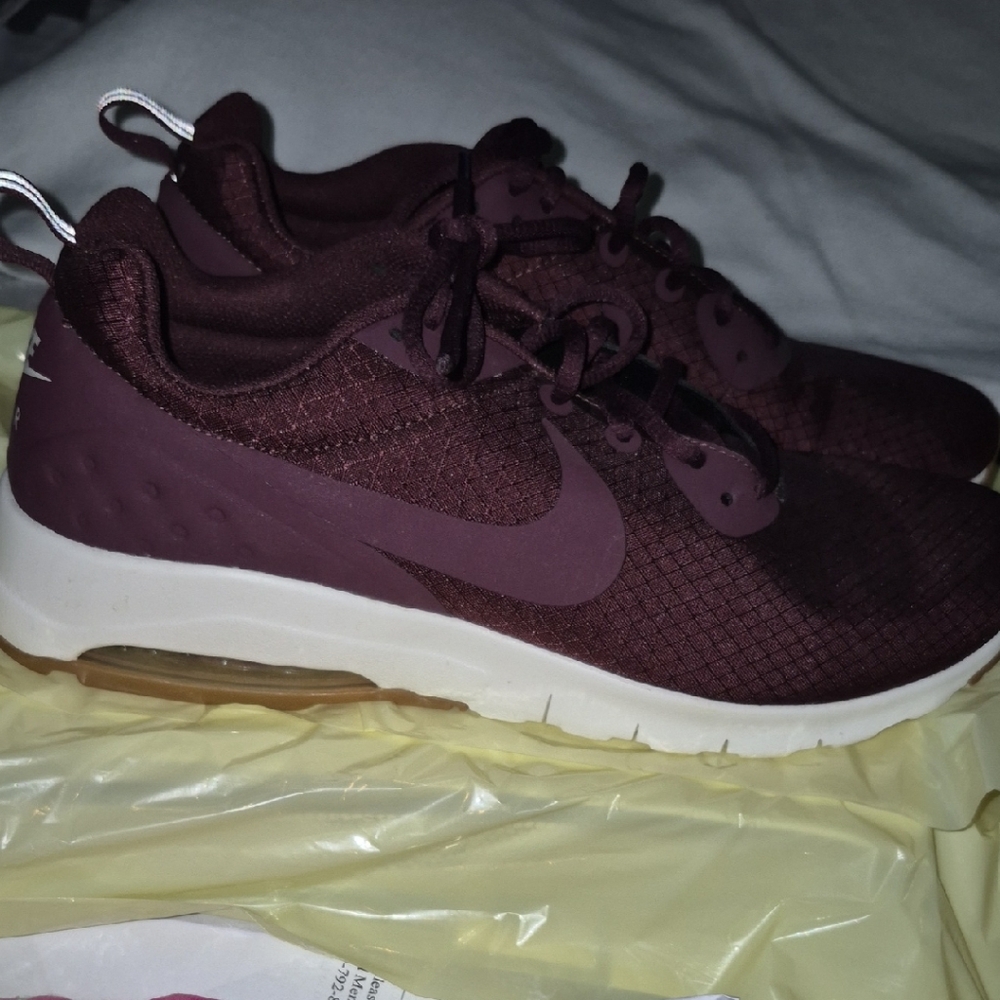 Nike Burgundy Athletic Shoes